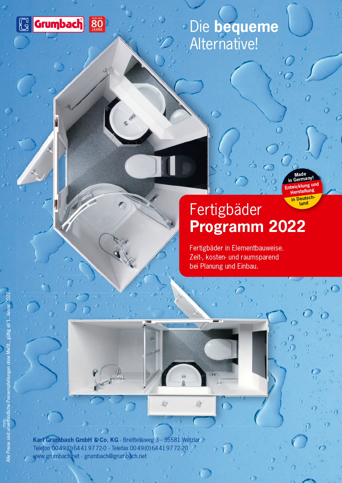 Titel Grumbach Fertigbaeder-Programm 2022